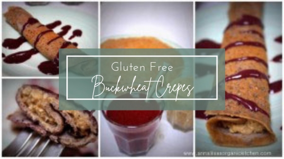 Recipe of the month: Gluten free Buckwheat Crêpes and Blueberry Syrup